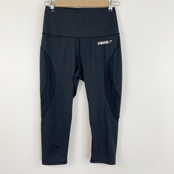 GymsharkHigh Waist Crop Training Leggings - Picture 1 of 7